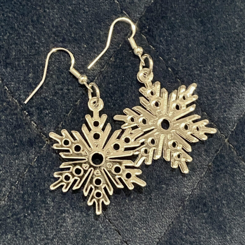 Snowflake silver miror acrylic
